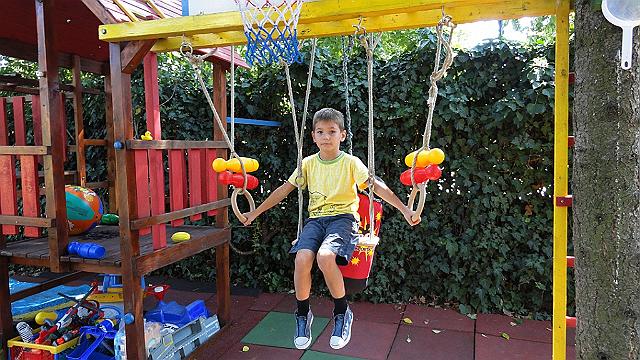 DSC00651.JPG - Leonardó kiállítás ihlette Ádám repülő szerkezetét.